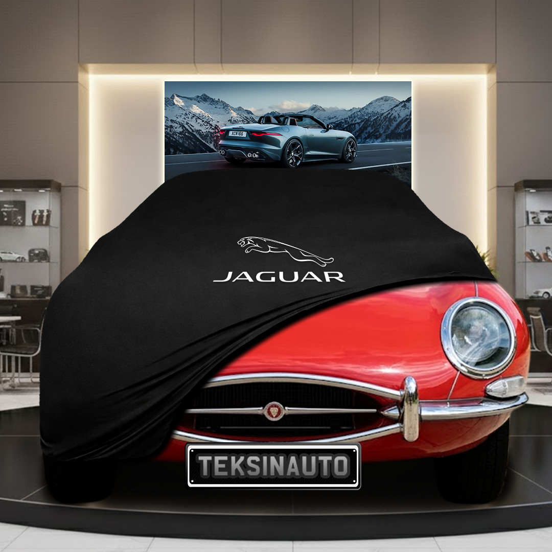 Jaguar E-Type 1961-1975 Custom Fit Indoor Car Cover Soft Stretch Fabric