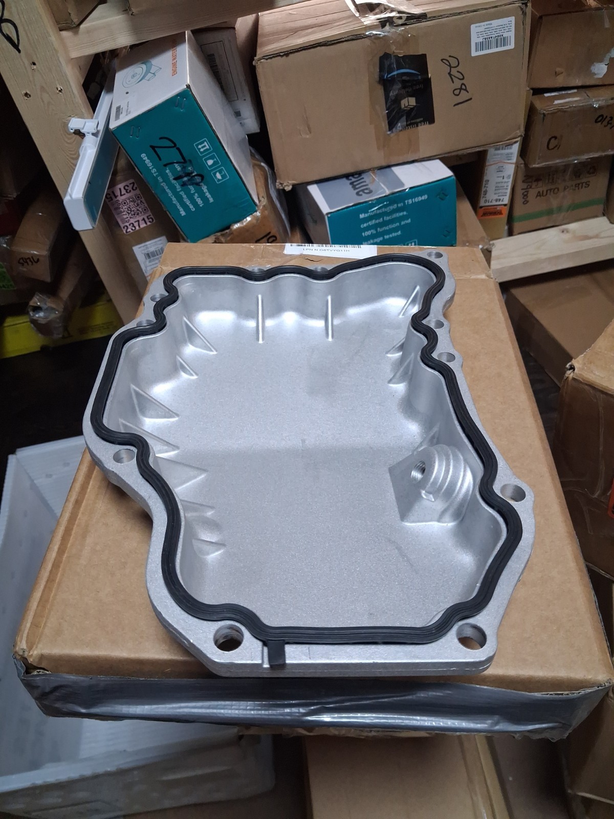 Aluminum Engine Oil Pan w/Gasket Fot For 2021-2024 Nissan Rogue 1.5L 111106RC1B