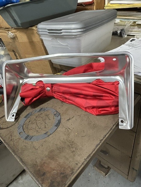 1963-1967 Corvette rear license bezel