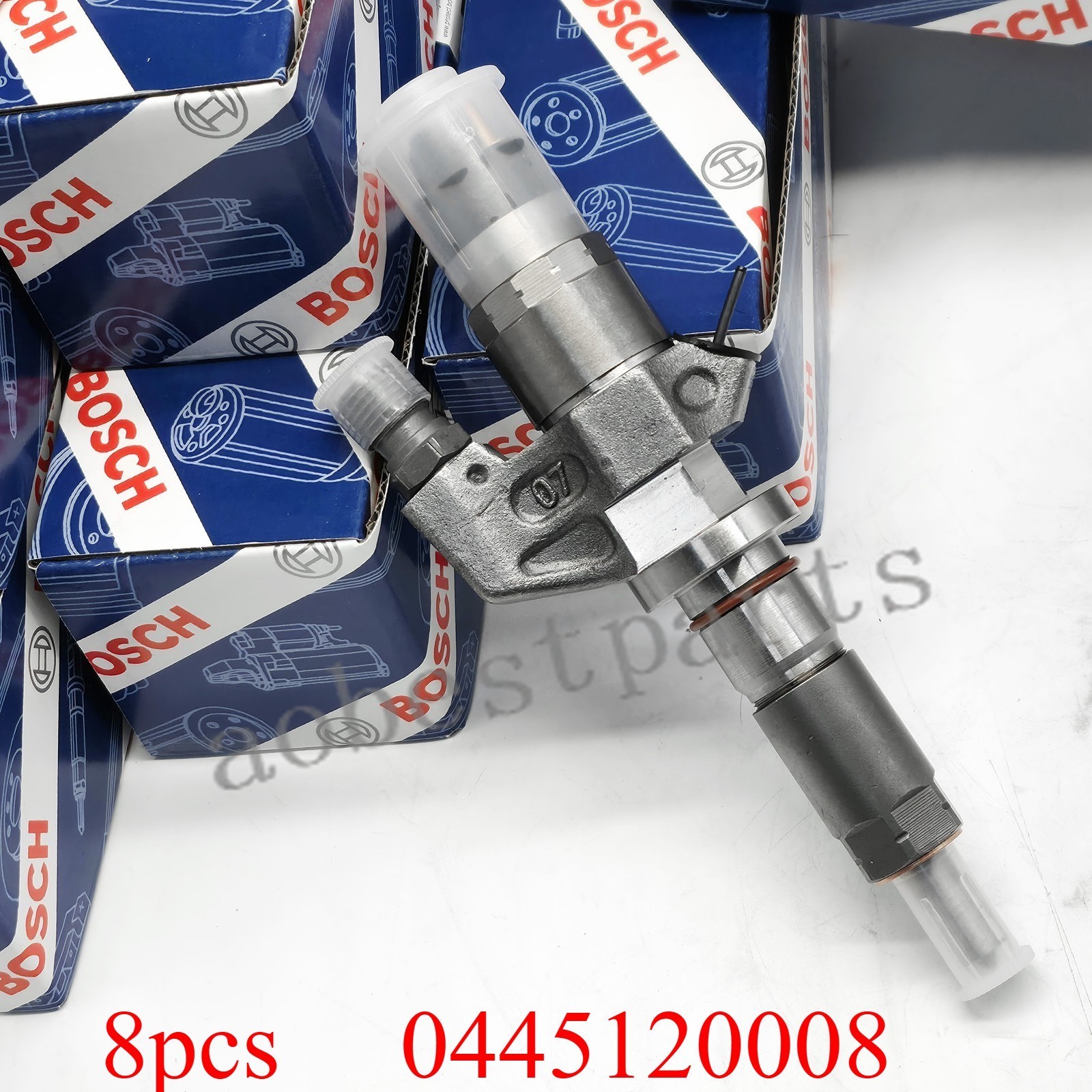 NEW 8PCS Fuel Injectors 0445120008 For 2001 2002 2003 2004 6.6L Duramax LB7