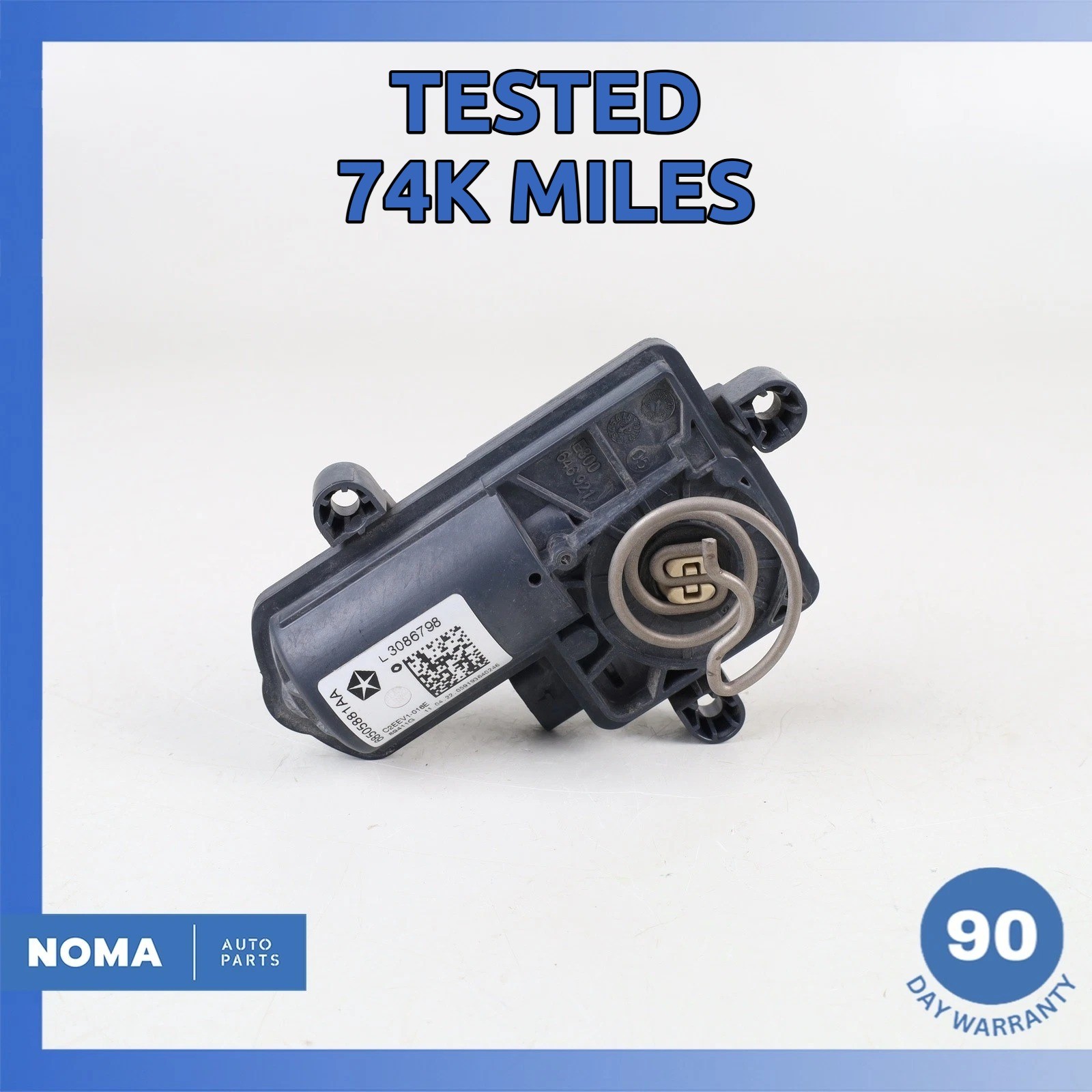 15-23 Dodge Charger Challenger Left Exhaust Silencer Valve Actuator OEM 74k 15-23 Dodge Charger Challenger Left Exhaust Silencer Valve Actuator OEM 74k