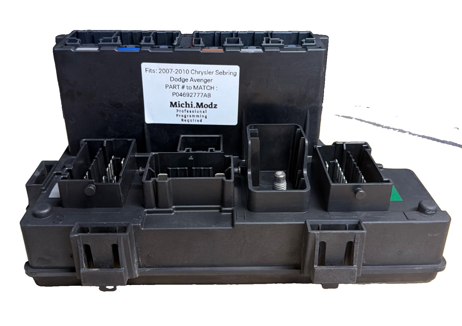 Genuine Mopar TIPM Fuse Box 2007 - 2010 Chrysler Sebring / Avenger | P04692777AB Genuine Mopar TIPM Fuse Box 2007 - 2010 Chrysler Sebring / Avenger | P04692777AB