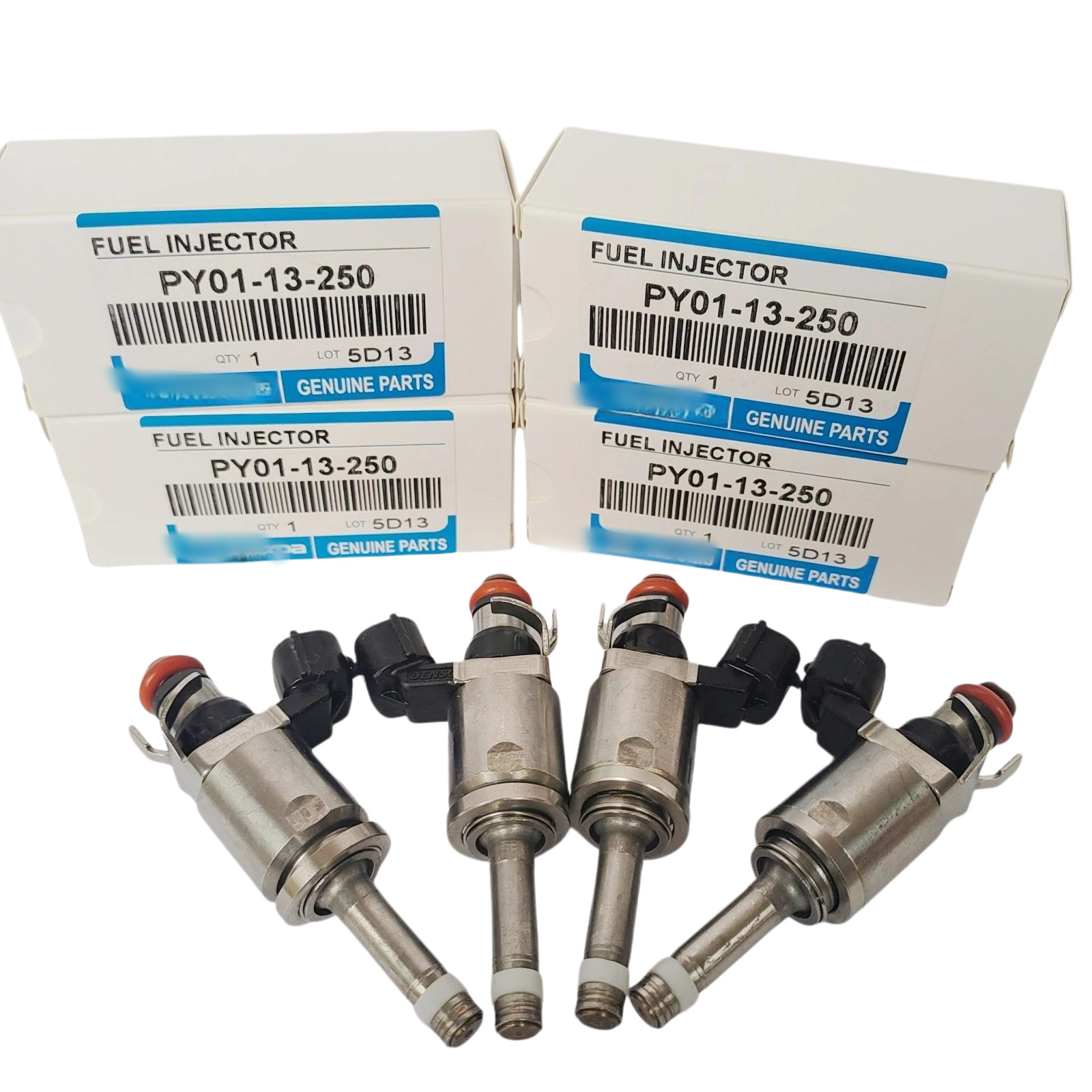 4PCS Engine Fuel Injector Kit for Mazda 2014-2025 CX-5 2.5L PY01-13-250  NEW
