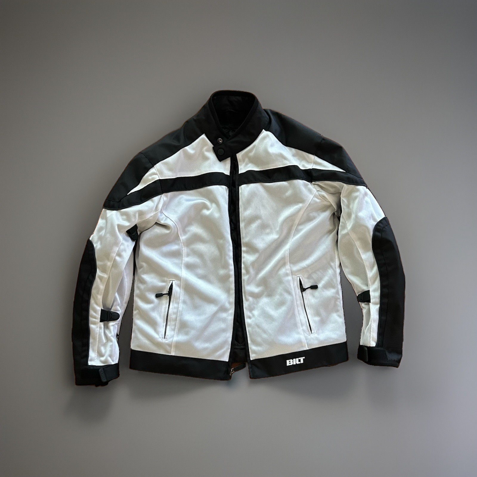 Bilt Men\'s Large (Tall) Mesh Textile Motorcycle Jacket With Armor