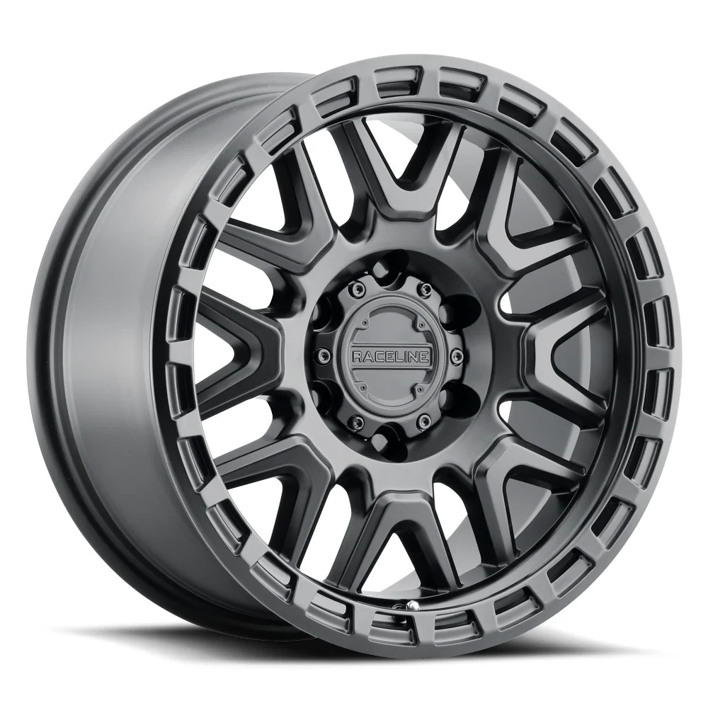 953B-78560-00 RACELINE 953 KRANK Rim 17X8.5 6X139.7 Offset 0mm Satin Black