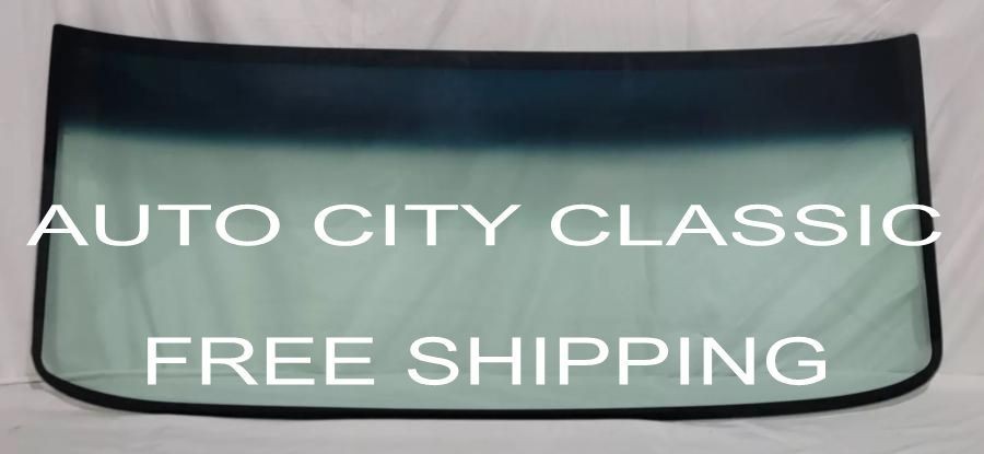 1966 1967 Ford Mustang Windshield Glass Ht, Conv, Fastback Green Shaded
