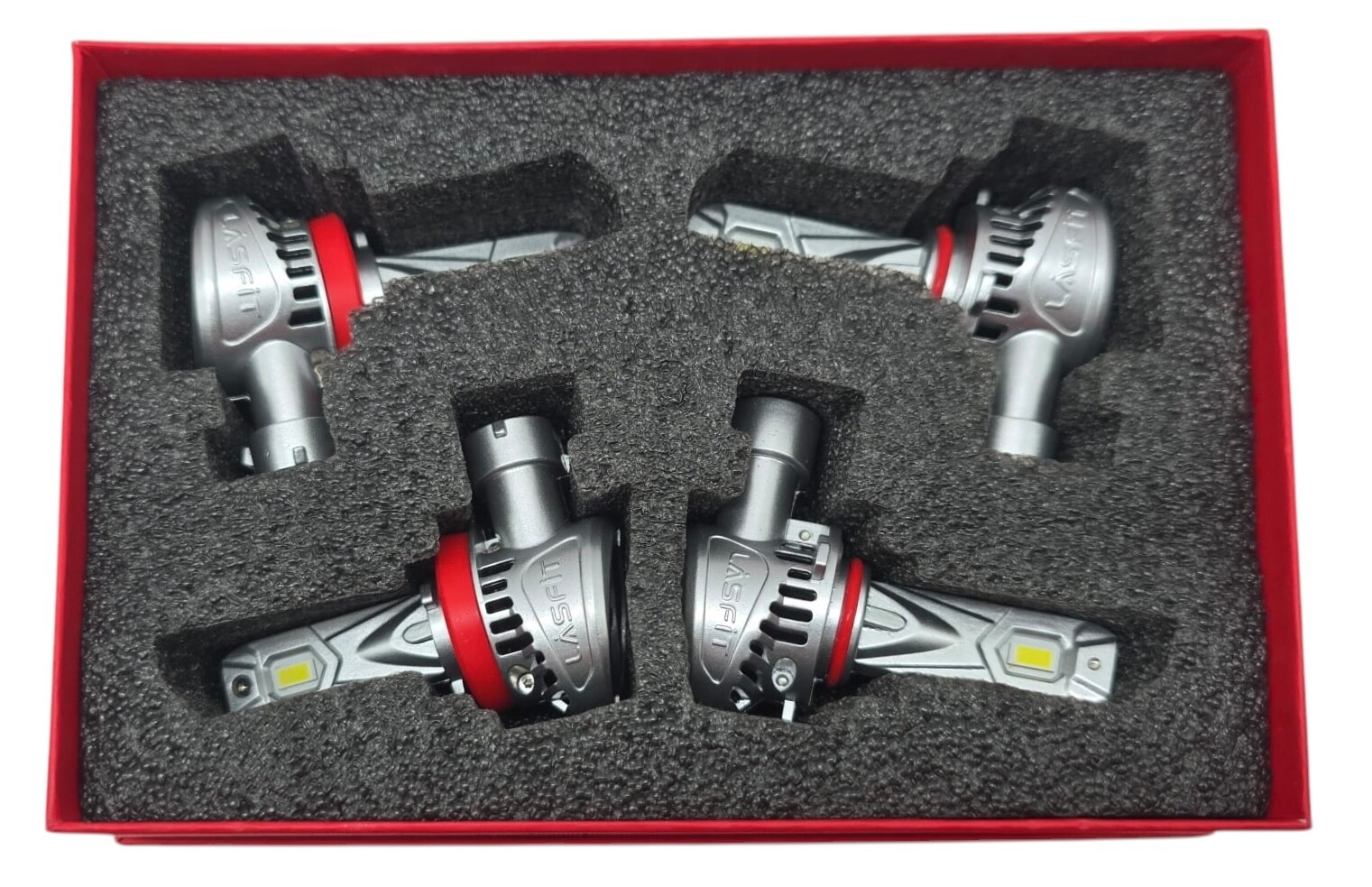 NEW Lasfit H11 9005 Combo LED Headlight Bulbs Fog Light