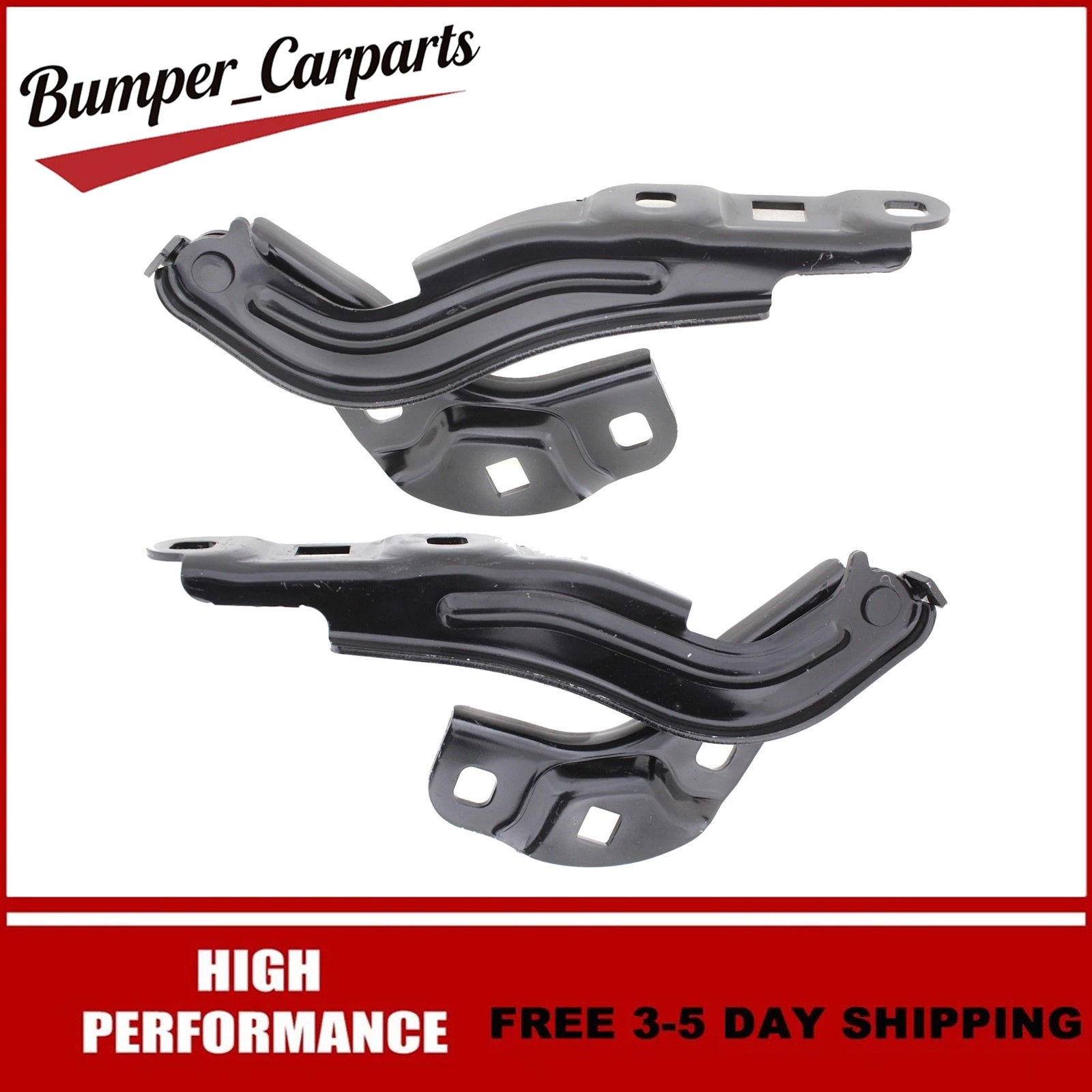 Pair Hood Hinges Driver & Passenger Side Left Right For GMC Acadia 2017 -2023