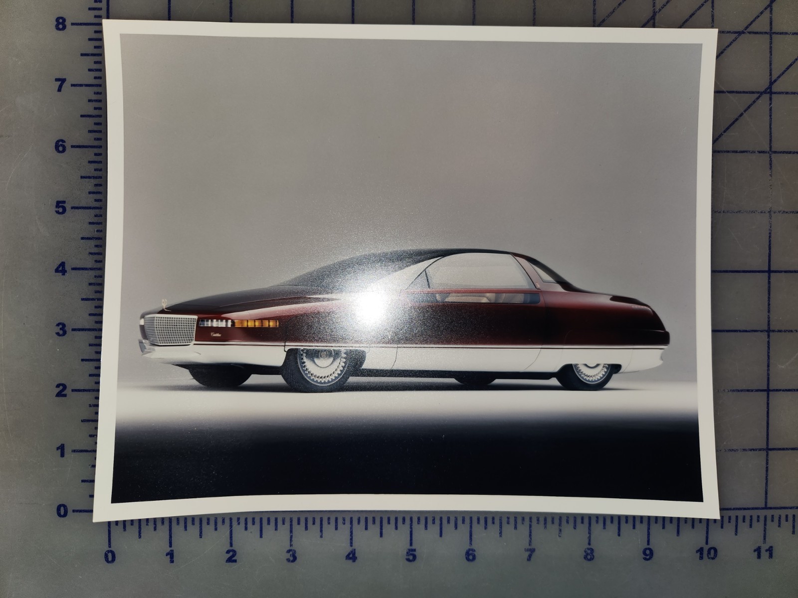 1990 Cadillac Solitaire Concept Press Photo Original 1990 Cadillac Solitaire Concept Press Photo Original