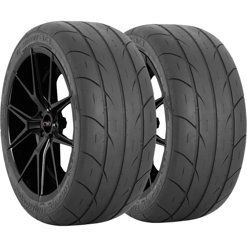(QTY 2) P305/45R17 Mickey Thompson ET Street S/S SL Black Wall Tires (QTY 2) P305/45R17 Mickey Thompson ET Street S/S SL Black Wall Tires