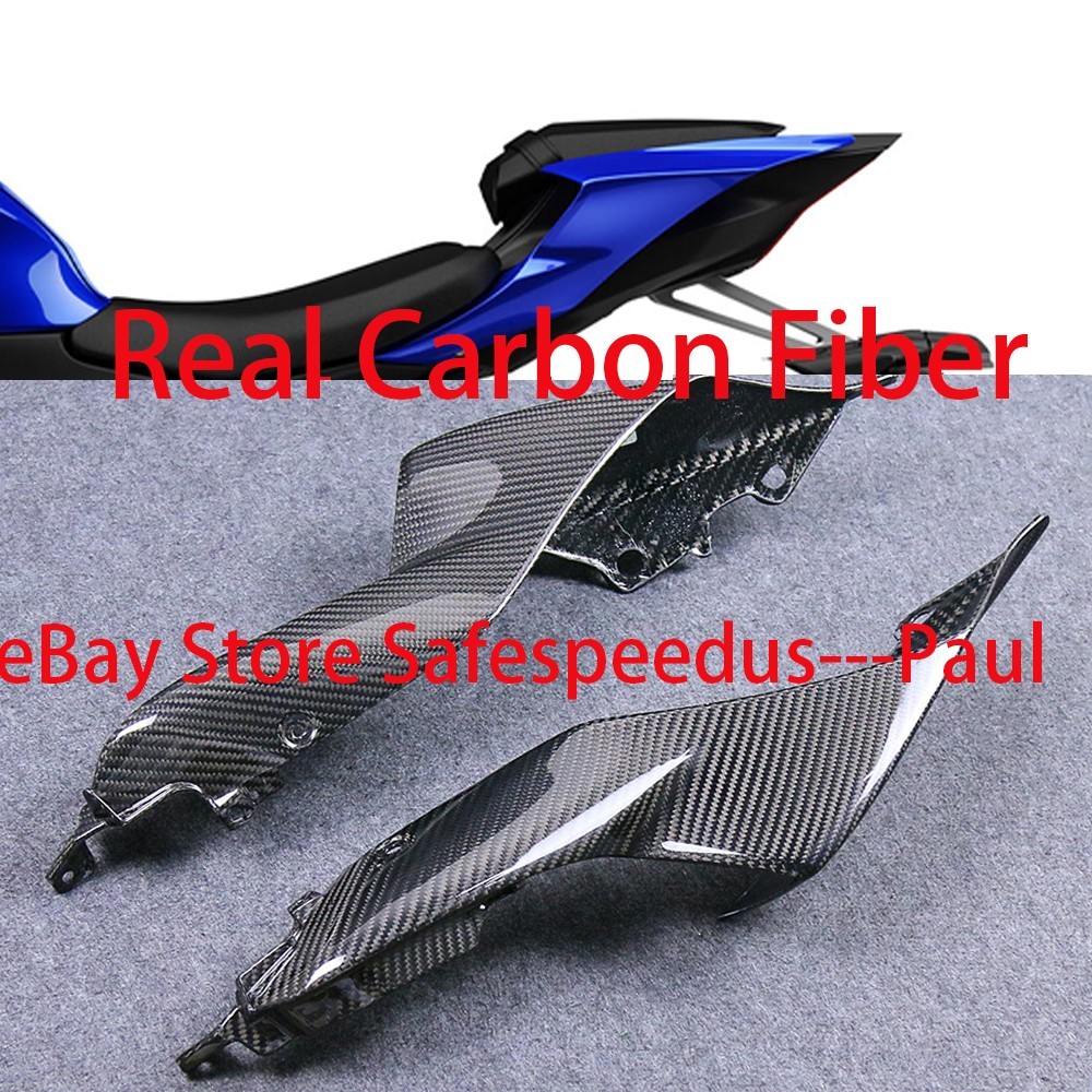 For 2022 - 2025 Yamaha R7 Carbon Fiber Rear Seat Side Panel Cover Tail Fairing For 2022 - 2025 Yamaha R7 Carbon Fiber Rear Seat Side Panel Cover Tail Fairing