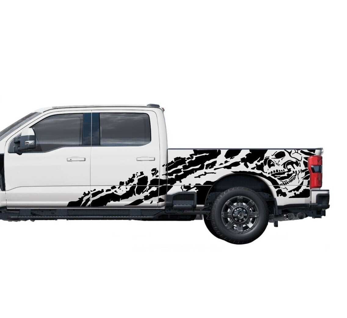 Nightmare Decal For Ford F250 Sport kit Sticker Graphics Skeleton 2017 - Present