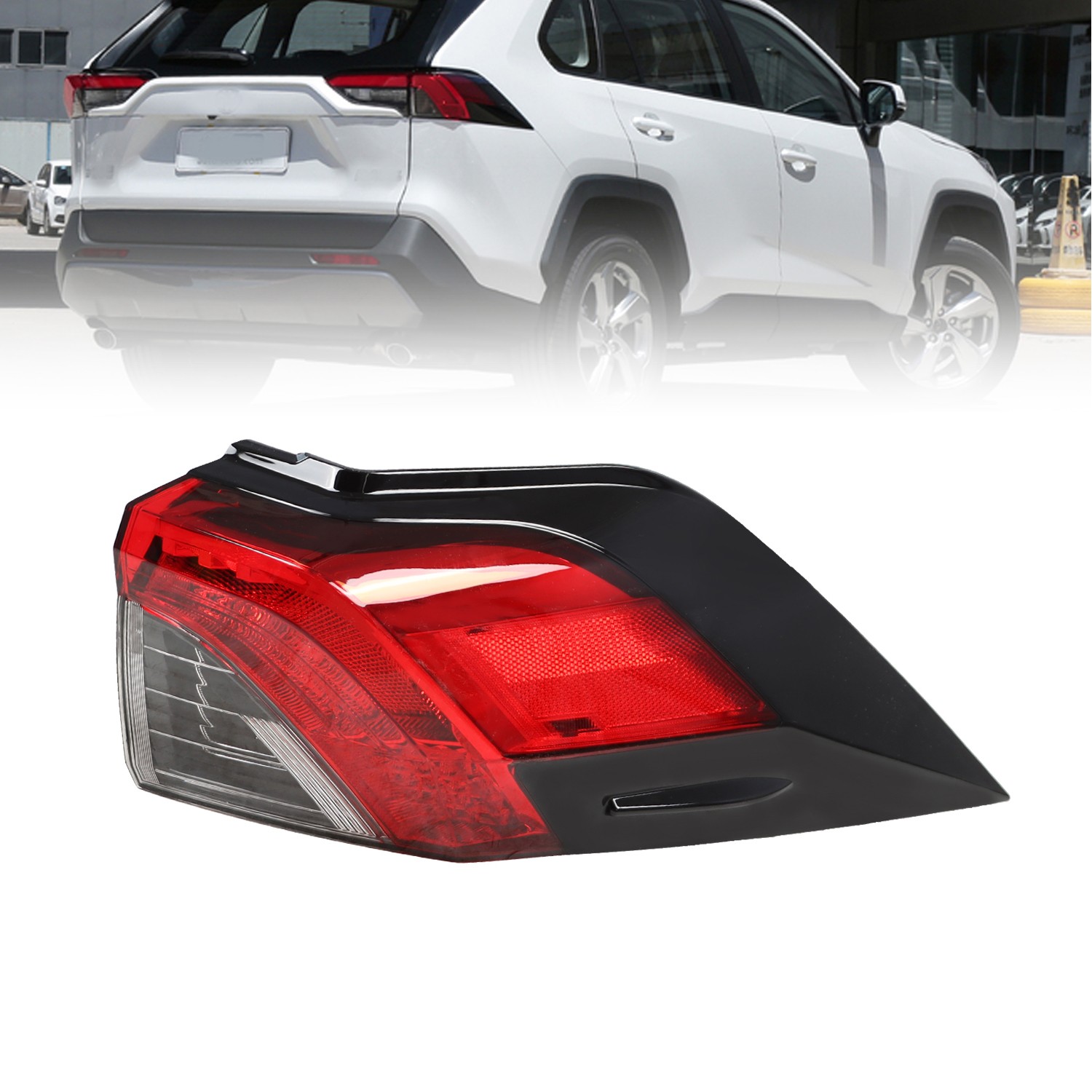 Left or Right Side For 2019-2025 Toyota RAV4 Hybrid Outer Tail light Rear Lamp