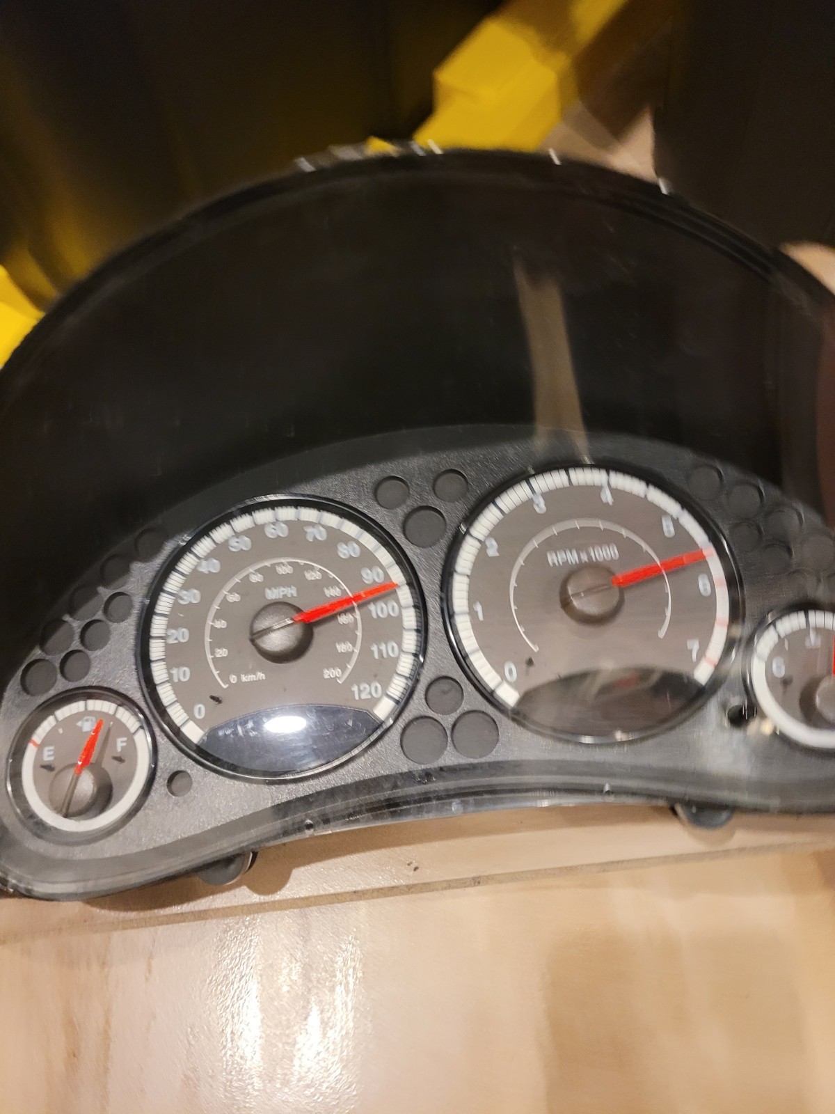 2007 JEEP LIBERTY Speedometer Instrument Cluster Gauges W/Black Trim 197K Miles 2007 JEEP LIBERTY Speedometer Instrument Cluster Gauges W/Black Trim 197K Miles