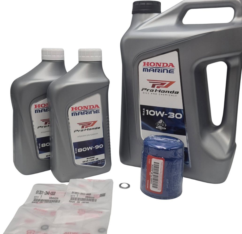 Honda Outboard Oil Change Kit BF75 BF90 BF100 – Genuine OEM
