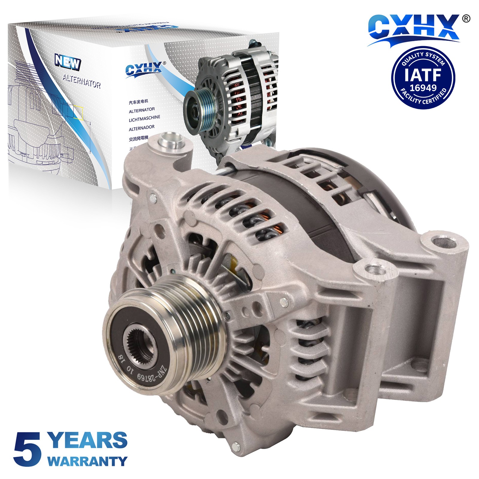 180A 12V Alternator for Chrysler 300 2011-2022 Dodge Charger Challenger Durango