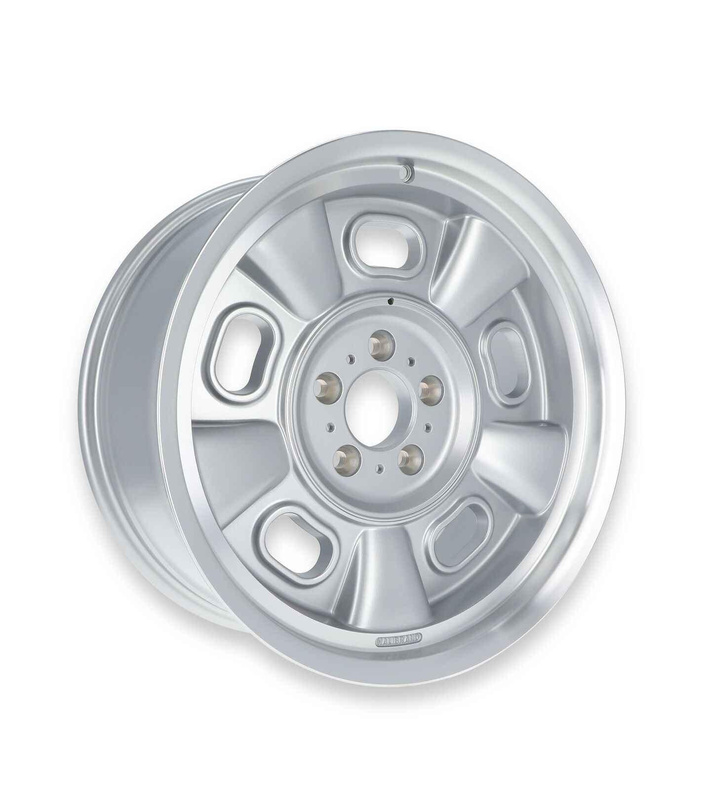 HB002-007 Halibrand Indy Roadster - 19x8.5 - 5x5 - 5.25 BS Silver Machined