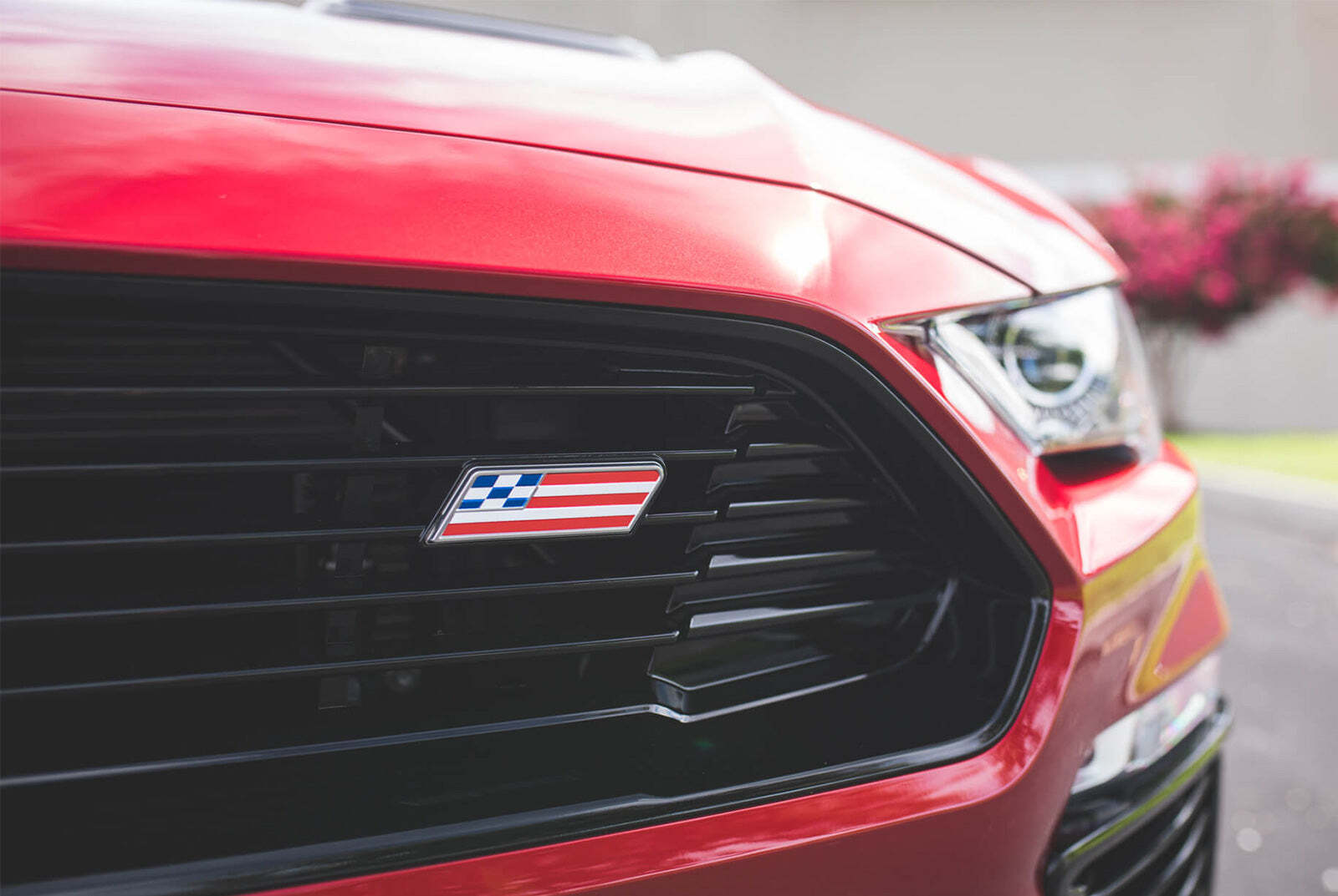 2015-2021 Ford Mustang Jack Roush Edition American Flag 3.75\