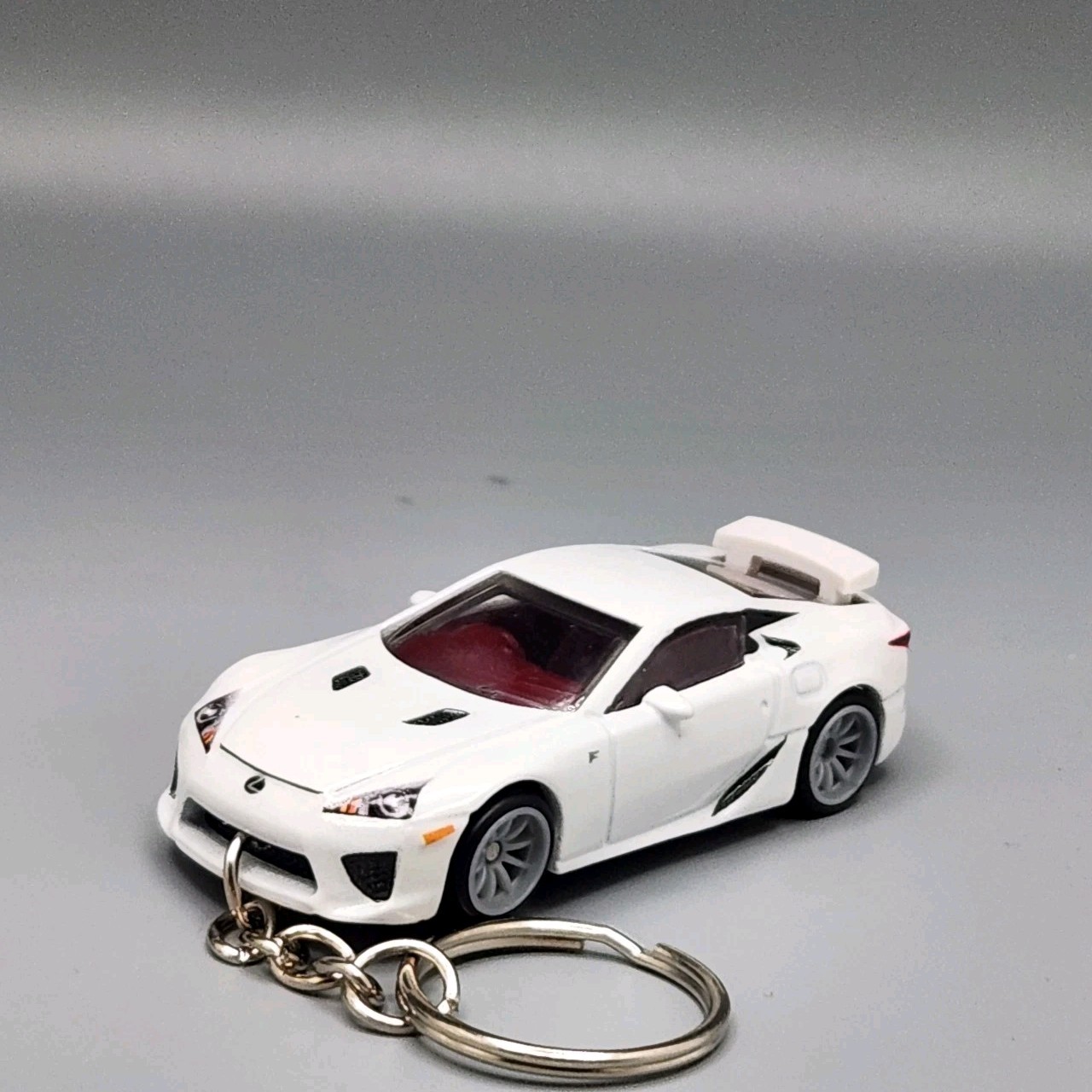 Lexus LFA White Custom 1/64 Scale Diecast Model 🎁 AWESOME GIFT 🎁