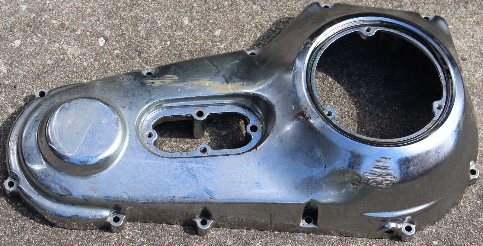 60506-95A Original Harley Davidson FXST Outer Primary Cover 96-99 Chrome (U-1681 60506-95A Original Harley Davidson FXST Outer Primary Cover 96-99 Chrome (U-1681
