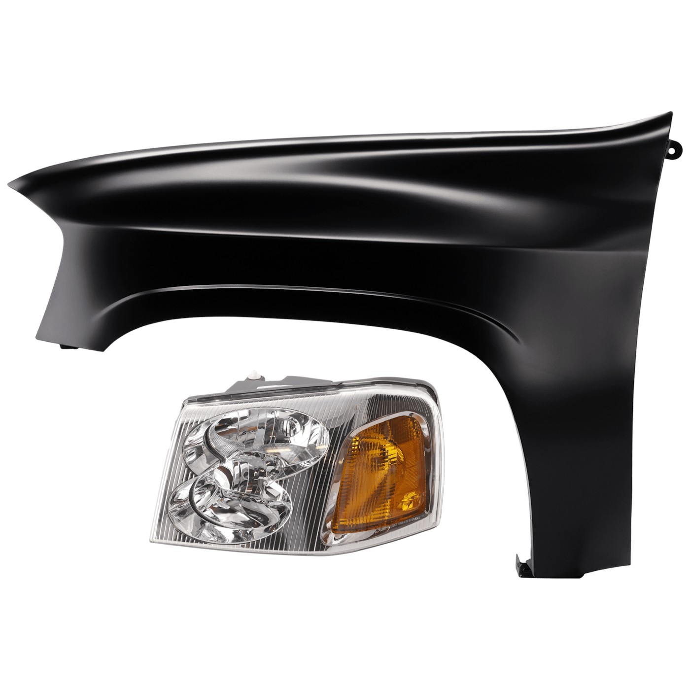 Headlight  Driver Left Side for GMC Envoy 2002-2009