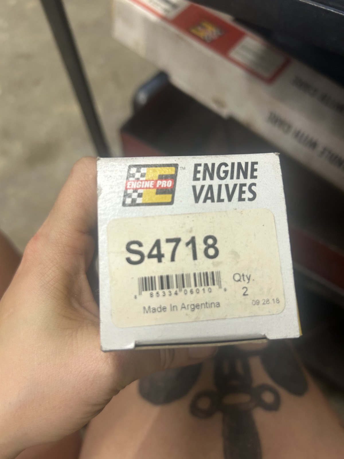 Engine Pro Intake Valve S4718 Engine Pro Intake Valve S4718