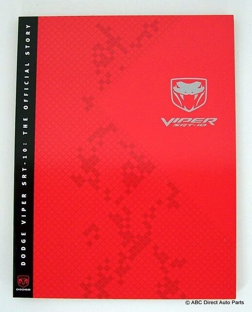 2003 Dodge Viper SRT-10 The Official Story Concept Book Brochure Literature
