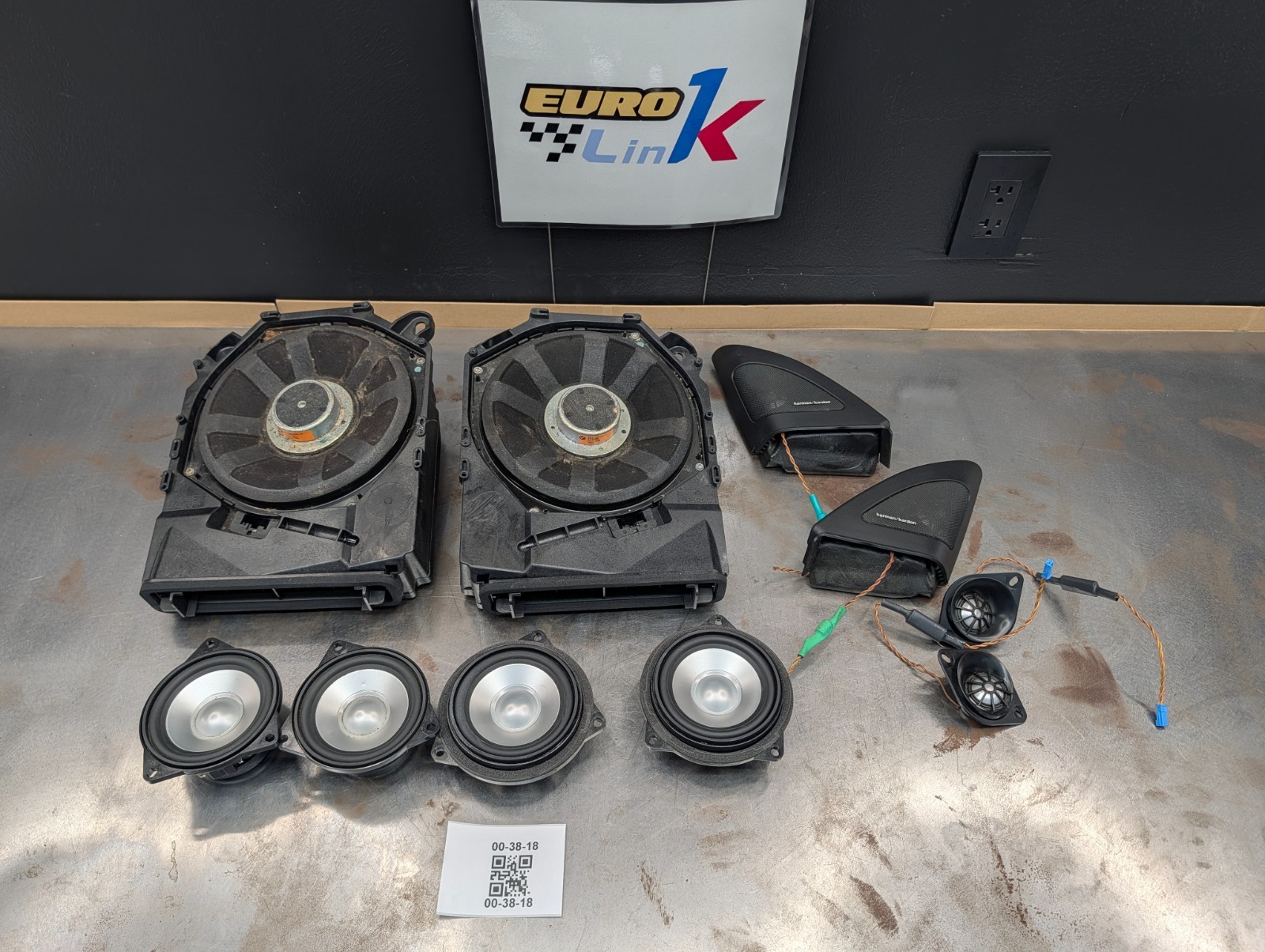 BMW E88 E82 Top Hifi Sound Speakers & Amplifier Logic 7 L7 Harman Kardon SET