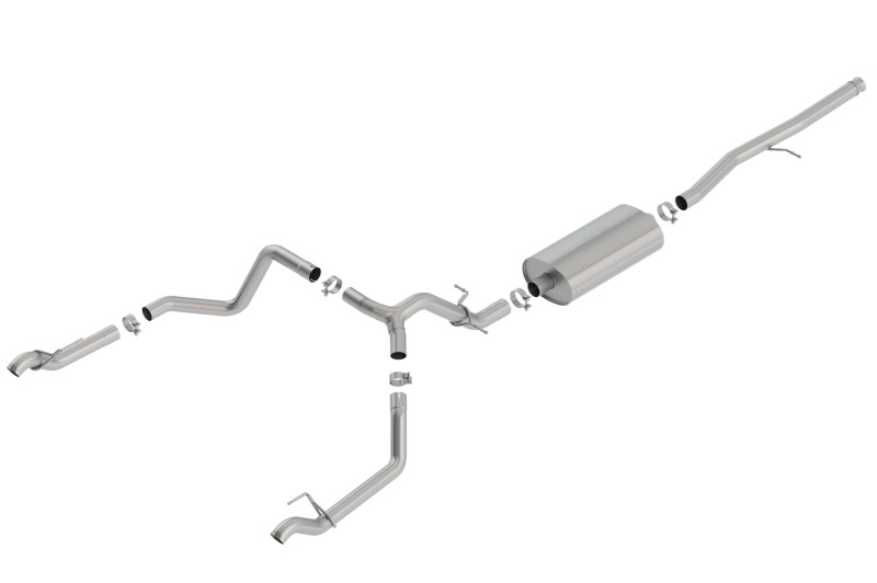 Borla Touring Cat-Back Exhaust System for 2019-2026 Chevrolet Silverado 1500 &