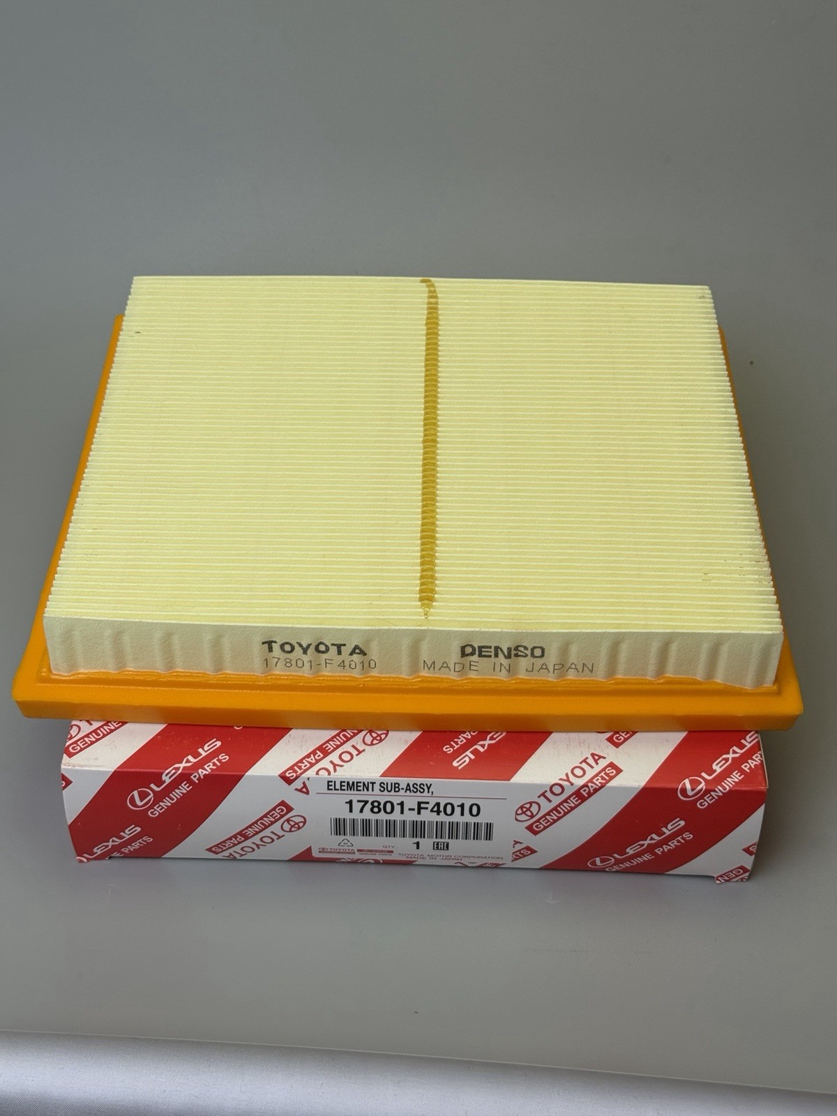 OEM TOYOTA TUNDRA 2022-24 & SEQUOIA 2023-24 AIR FILTER 17801-F4010