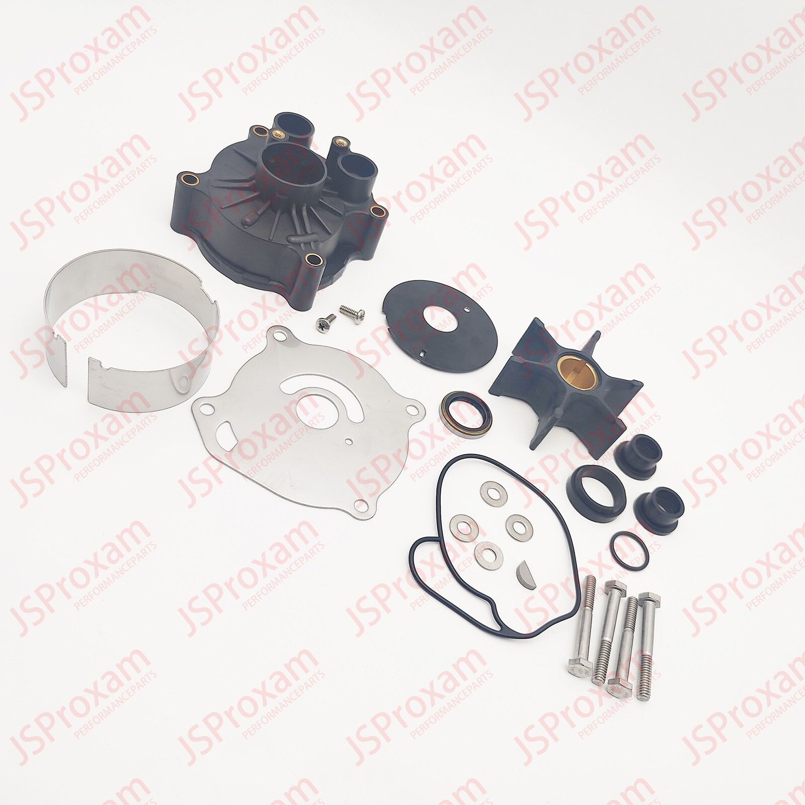 Water Pump Kit Dual Tube Housing Fits Johnson 85-135 hp Center Size 35MM 0439140 Water Pump Kit Dual Tube Housing Fits Johnson 85-135 hp Center Size 35MM 0439140