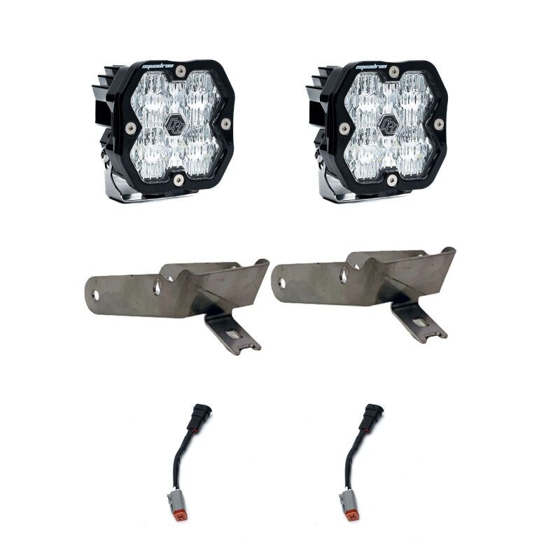 Baja Designs 99-10 Ford Super Duty Squadron 2.0 Sport Fog Pocket Kit