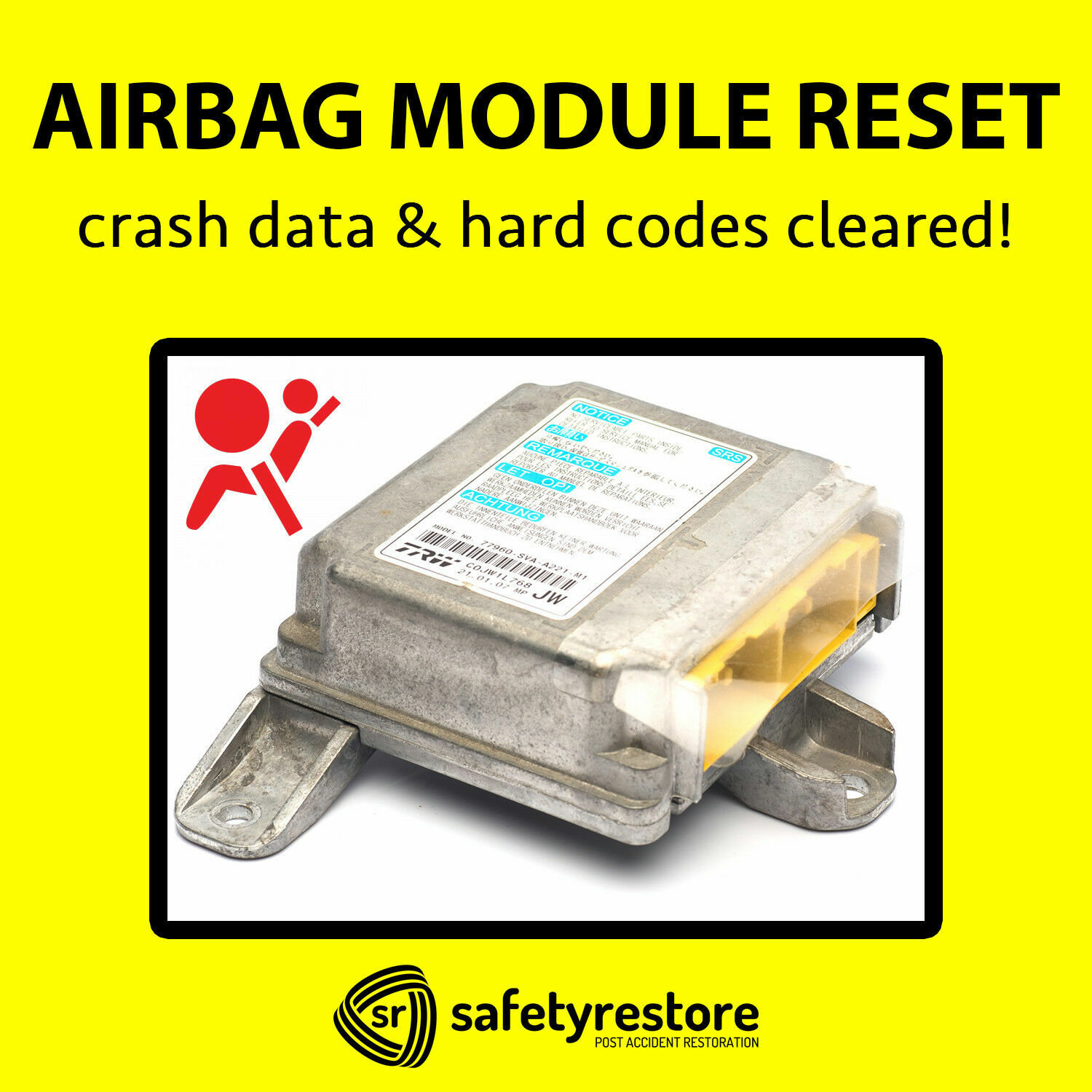 FOR ALL CARS SRS- SAFETY RESTORE ⭐️ ⭐️ ⭐️ ⭐️ ⭐️ 
