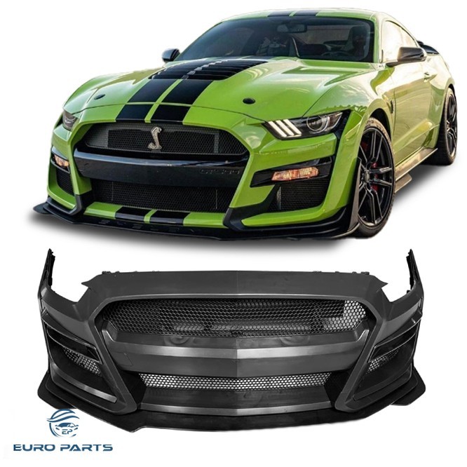 Fits 2015-2017 Ford Mustang GT500 Style Front Bumper Kit Conversion replacement