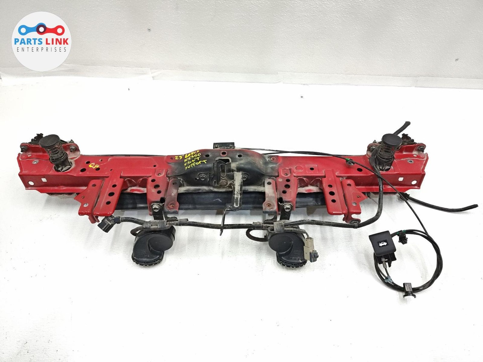 2022-25 LEXUS NX350 FRONT RADIATOR SUPPORT BRACKET CROSSMEMBER TIE BAR RED