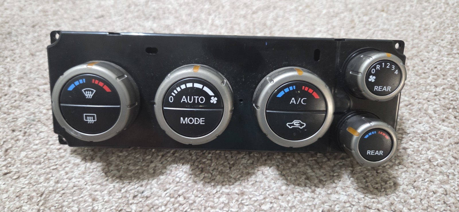 2005 - 2007 Nissan Pathfinder Climate Control Heater AC Switch OEM 2005 Frm