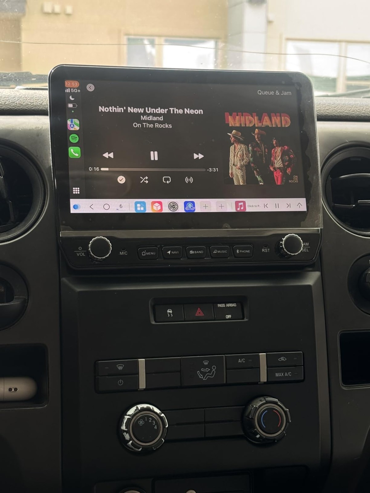 4+64G Android 15 Apple CarPlay Car Stereo Radio GPS Navi For Ford F150 2009-2014