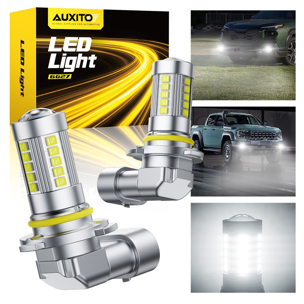 2x AUXITO 9006 HB4 LED Fog Lights Bulbs for 2001-2017 Toyota Sequoia White EOA