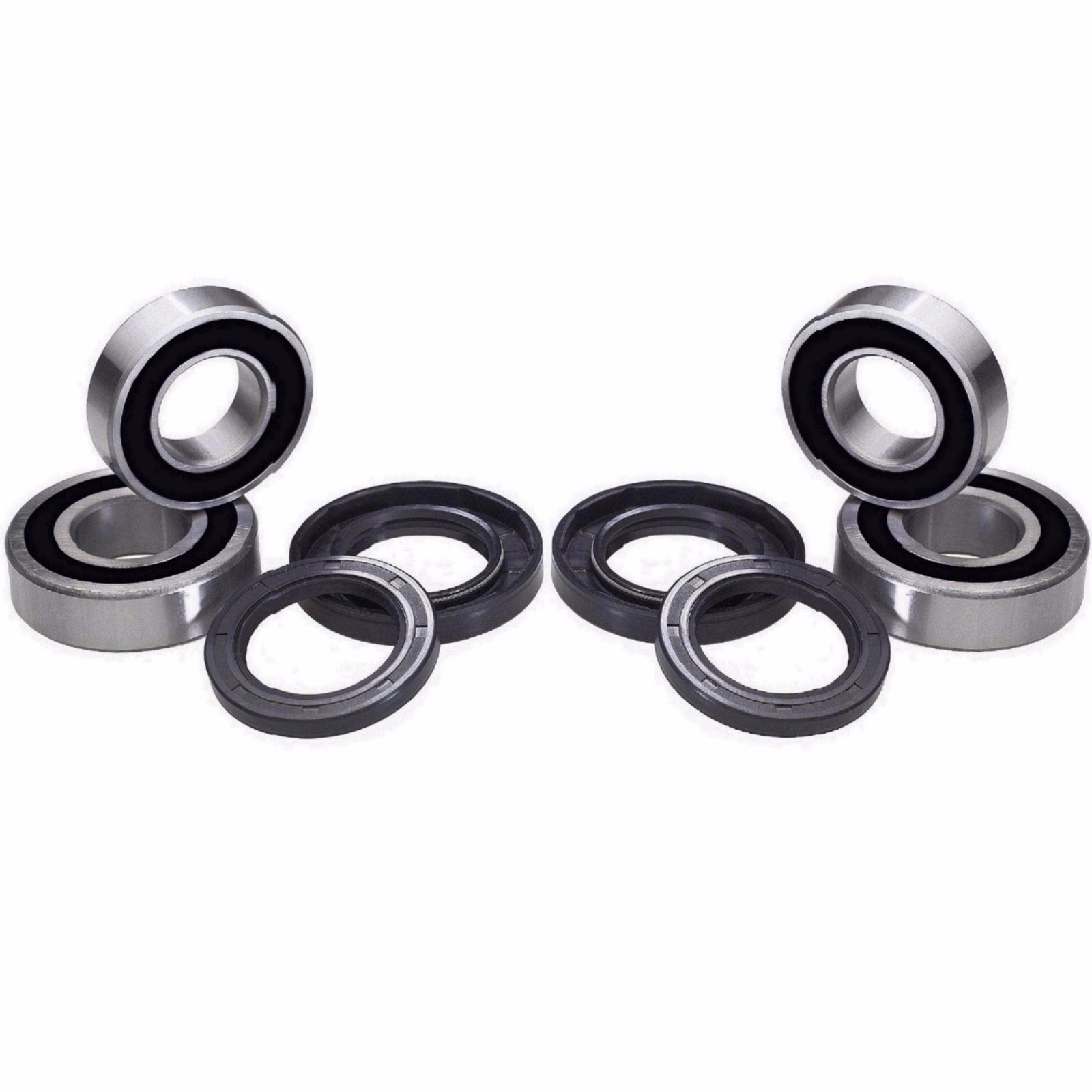 Both Front Wheel Bearing Seal Kits for 1987-2004 Yamaha YFM350X Warrior 350 Both Front Wheel Bearing Seal Kits for 1987-2004 Yamaha YFM350X Warrior 350