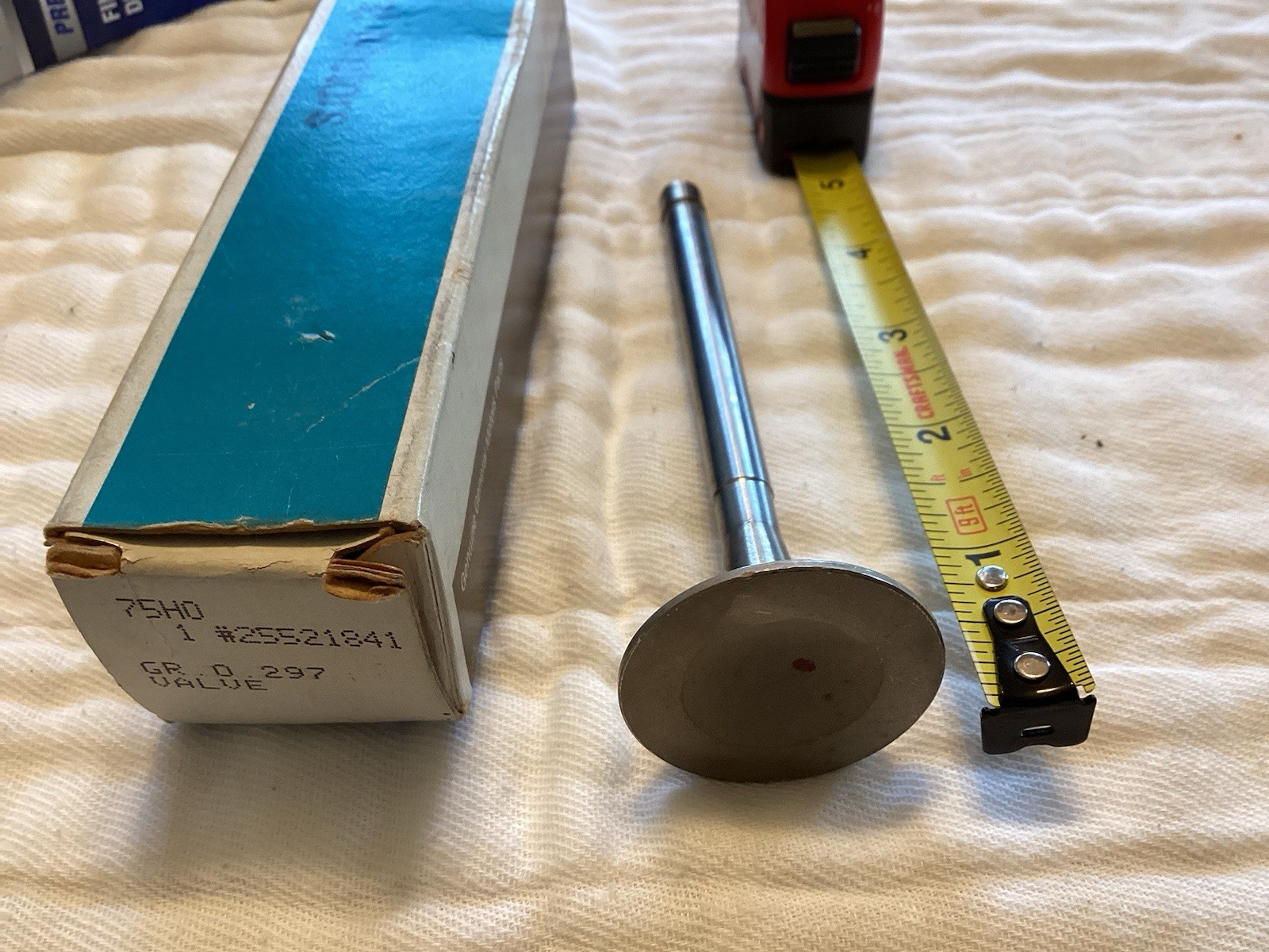 NOS Genuine GM 25521841 Exhaust Valve (1) Oldsmobile 1985-1988