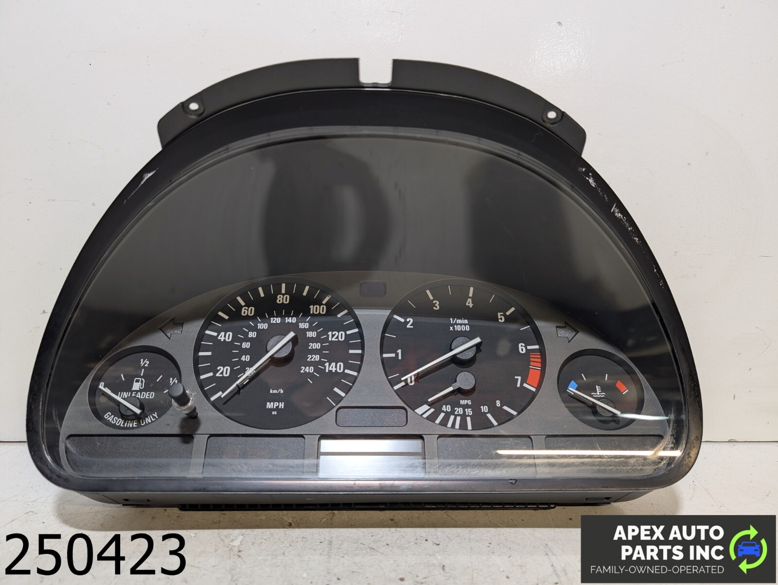 OEM 1997-2001 BMW 528i 2.8L Dash Instrumental Speedometer Cluster Gauge Display