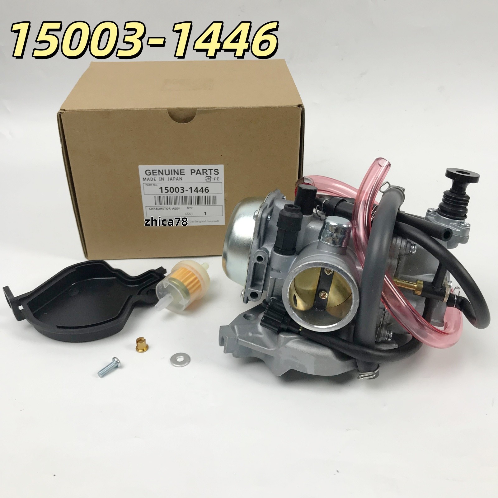 Carburetor Carb 15003-1446 OEM 1997-02 For Kawasaki KVF400 Prairie 400 NEW