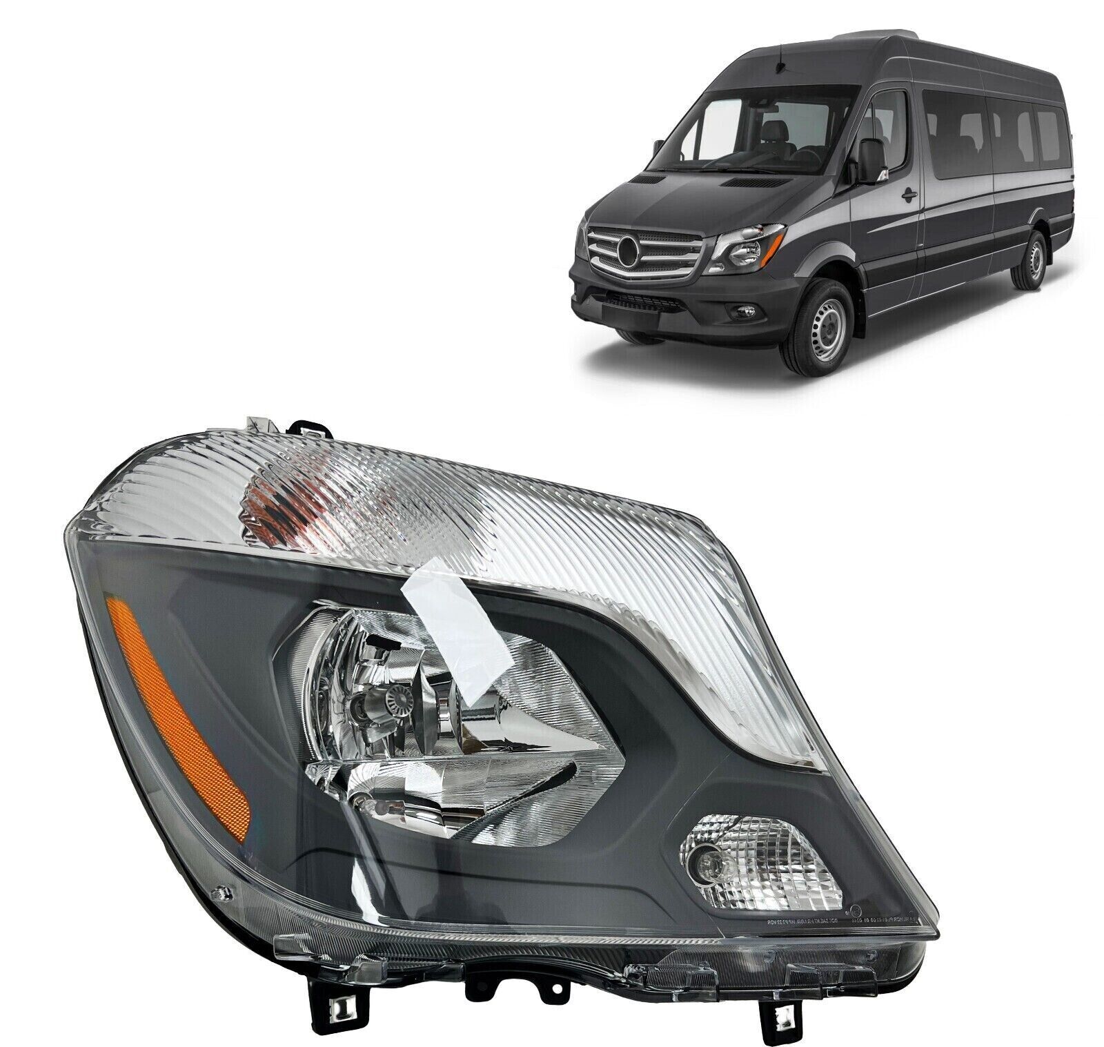 For Mercedes Sprinter 2014 2015 2016 2017 2018 Headlight With Bulbs Right Side