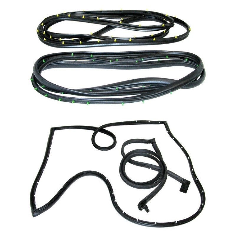 For Chevy G30 78-96 Fairchild Front & Rear Driver & Passenger Side Door Seal Set