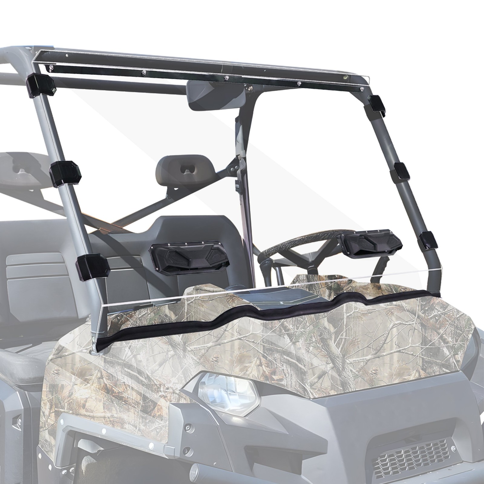 Vented Front Windshield Anti-scratch for Polair Ranger 800 6x6 /XP 800 /Crew 800