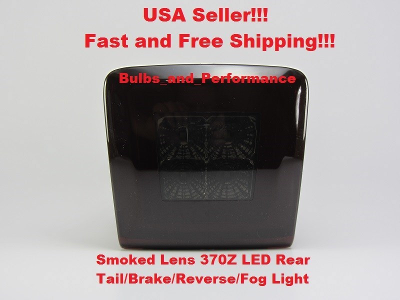 For 2013-2017 Nissan Juke Nismo Smoked Lens LED 4th Tail Brake Reverse Fog Lamp