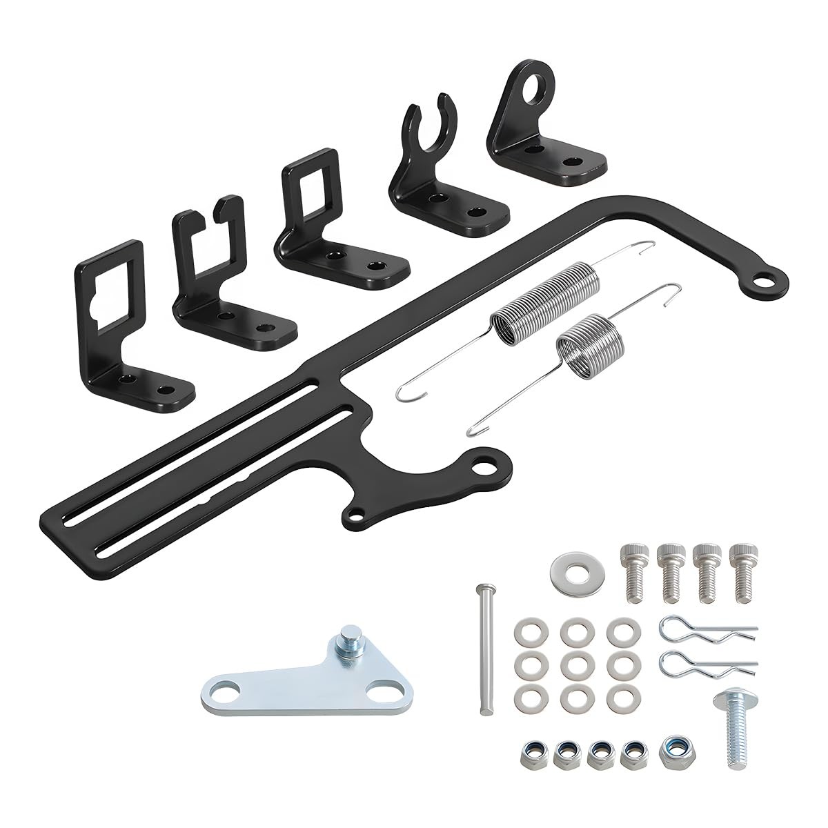 ZNDAW 304147 EZ-EFI Cable Mount Kit, Adjustable Carburetor Throttle Cable...