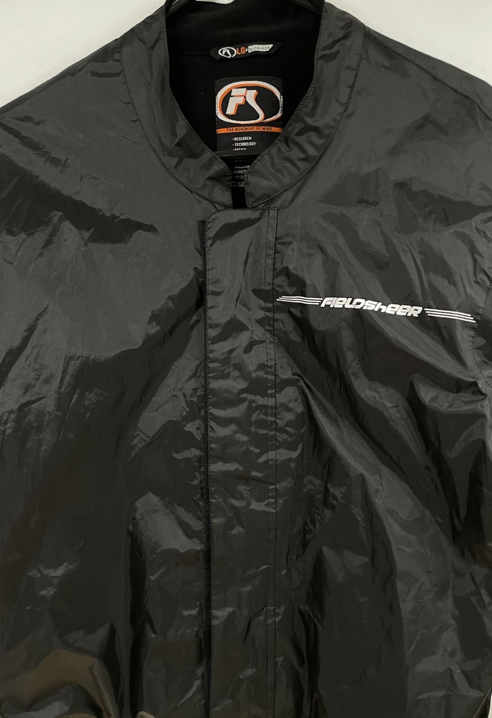 Fieldsheer Motorcycle Jacket Black fits Men\'s Medium Womens Large Black  Moto