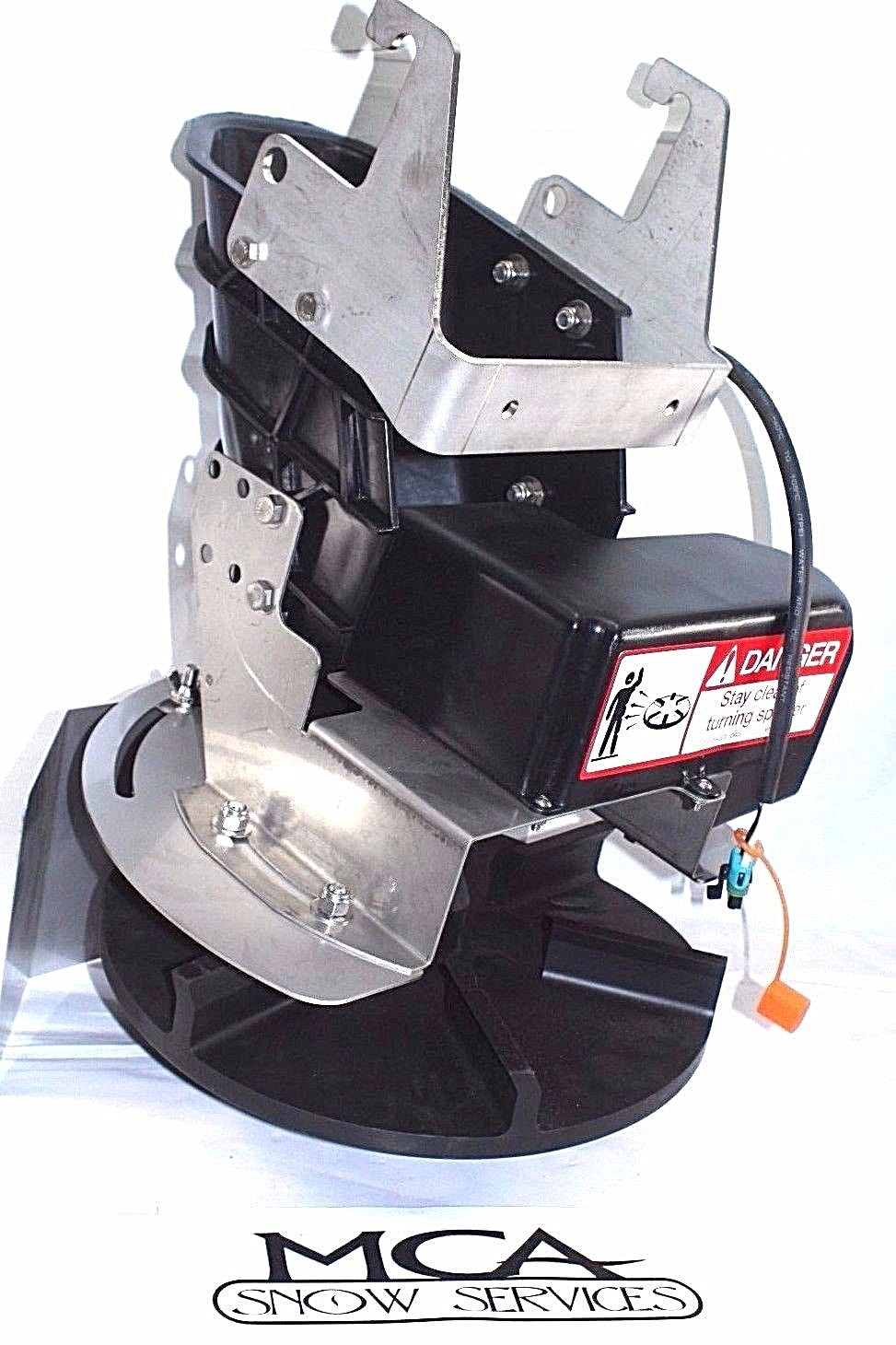 OEM BUYERS SALTDOGG NEW DESIGN STANDARD LENGTH SPINNER CHUTE ASSEMBLY 3025070 OEM BUYERS SALTDOGG NEW DESIGN STANDARD LENGTH SPINNER CHUTE ASSEMBLY 3025070