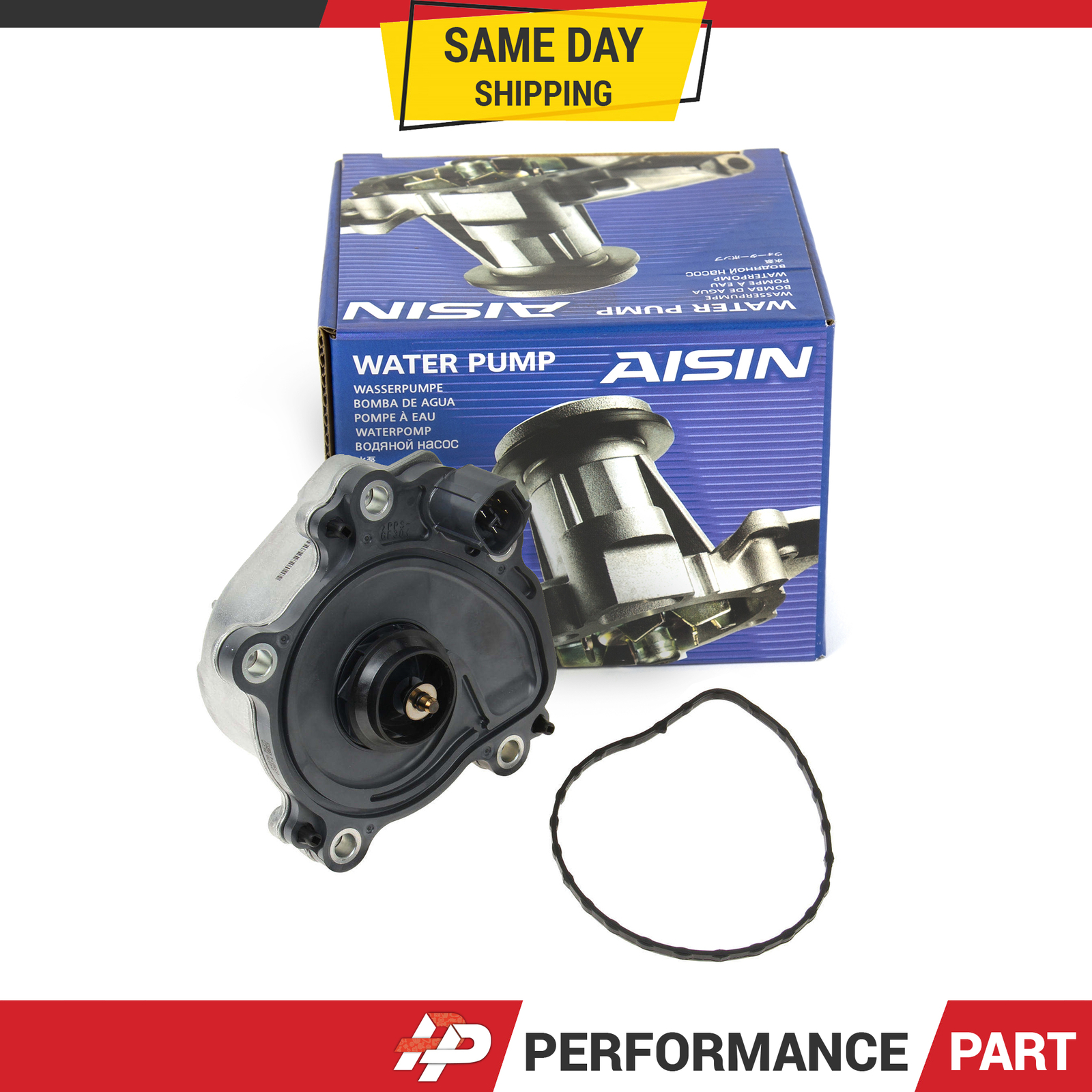 AISIN Water Pump Fit 12-16 Toyota Hybrid Camry Lexus ES300H 2.5 2ARFXE